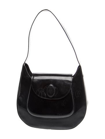 Cartier Patent Leather 'Happy Birthday' Hobo