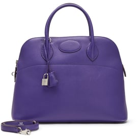 Hermes Crocus Epsom Bolide 35 Palladium Hardware, 2012