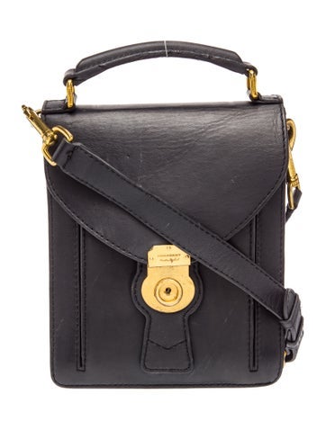 Leather Top Handle Bag