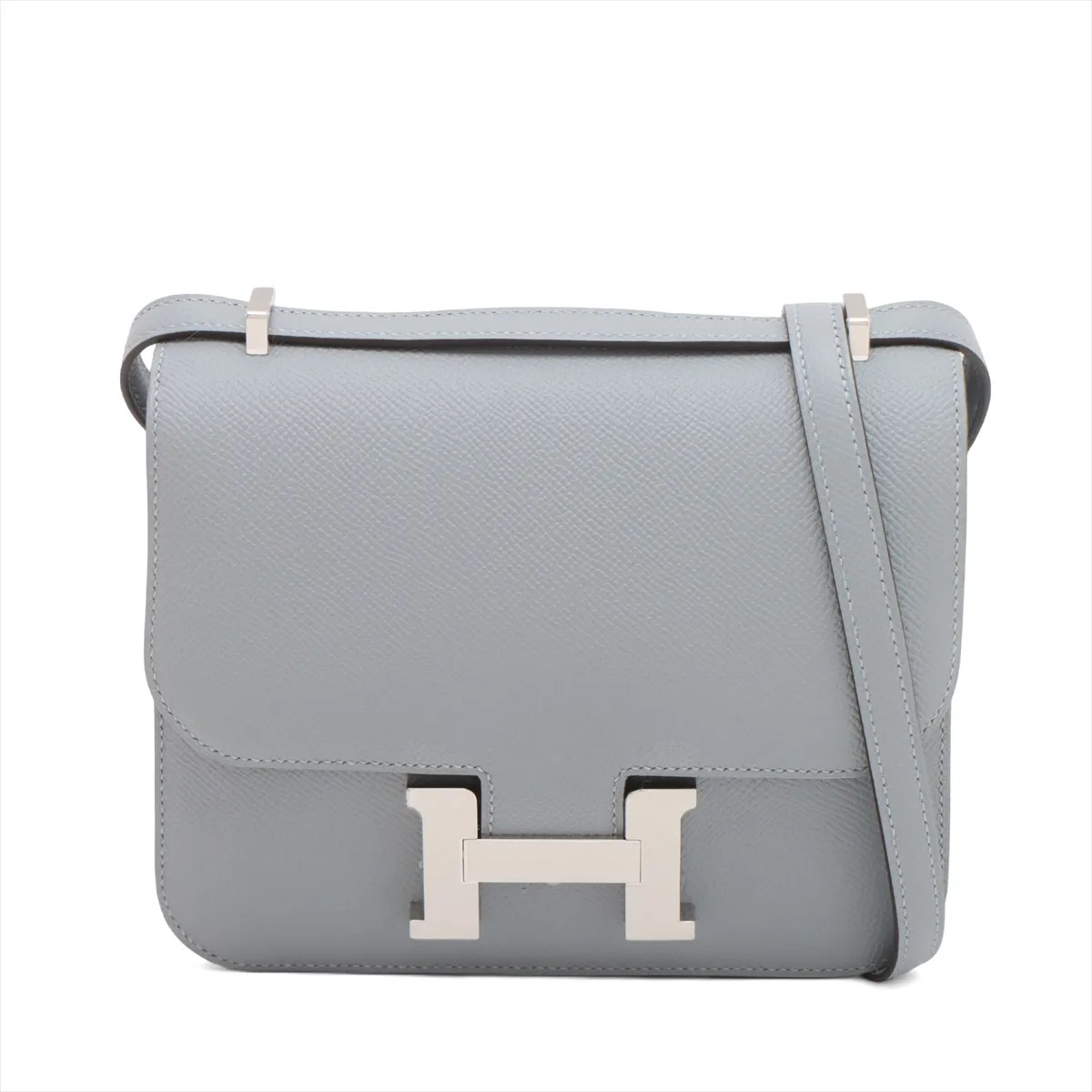 Hermès Constance 3 Mini 18 Miroir Veau Epsom glypantane Silver Metal Fittings G: