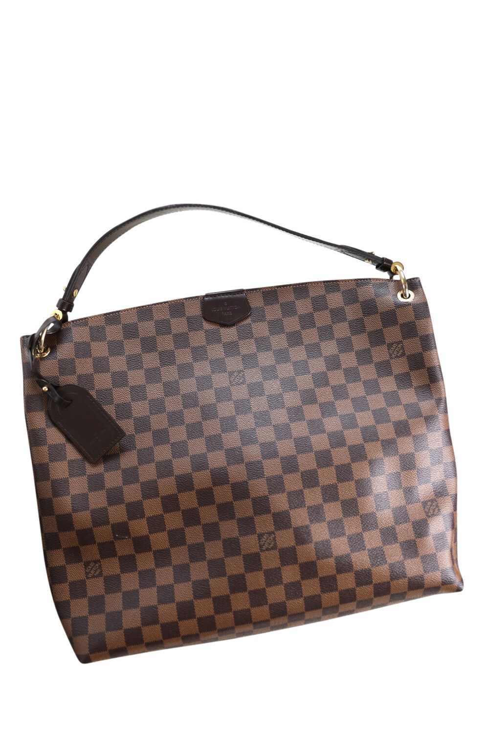 Louis Vuitton Louis Vuitton Graceful MM, Damier Ebene, Preowned in Box WA001