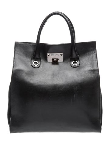 Leather Top Handle Bag