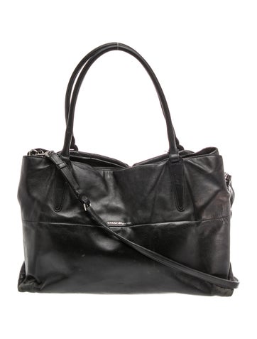 Leather Top Handle Bag