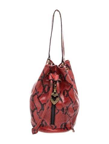Leather Bucket Bag