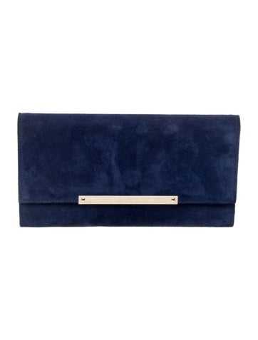 Jimmy Choo Suede Clutch