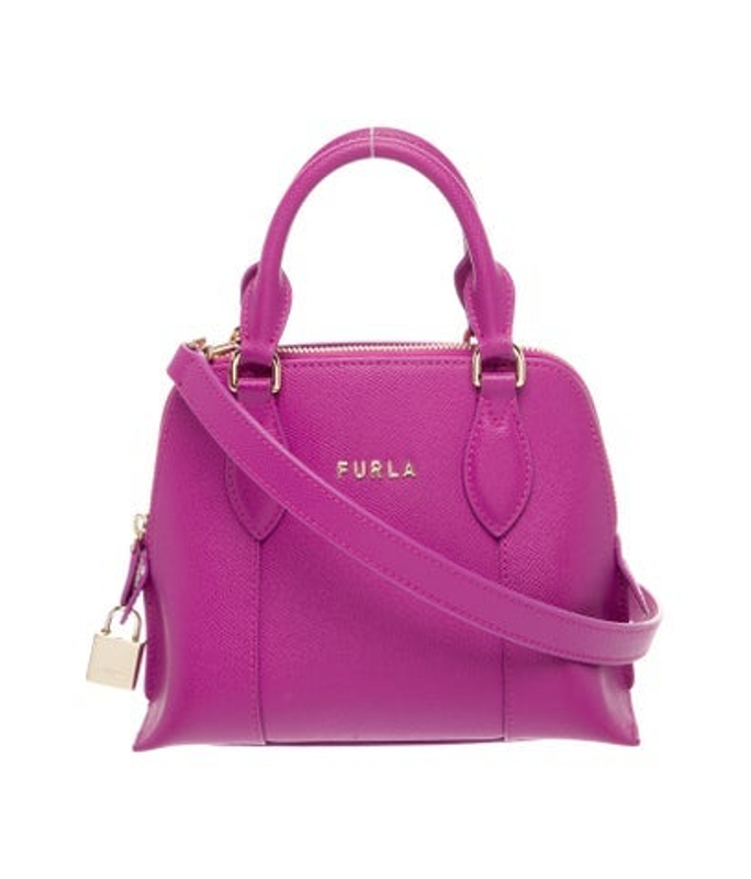 Furla Leather Top Handle Bag