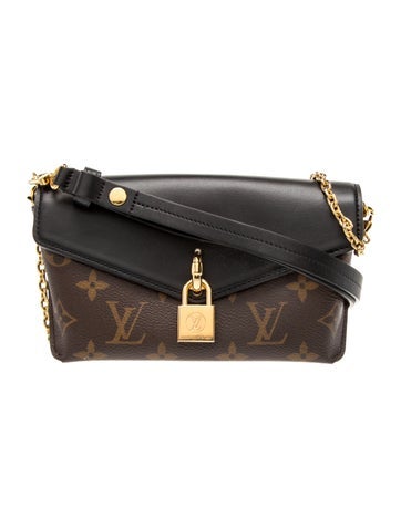 LV Monogram Padlock On Strap