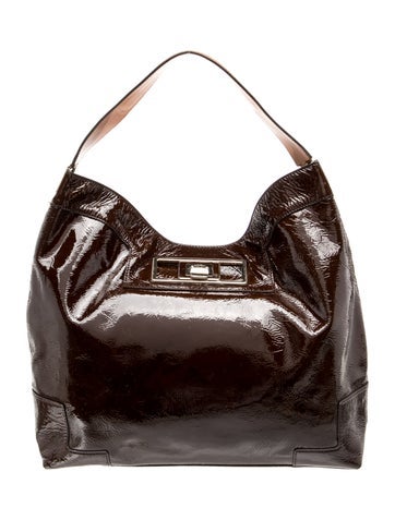 Patent Leather Hobo
