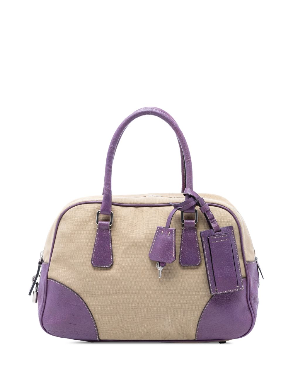 2000-2013 Cinghiale Trimmed Canvas Canapa Bauletto Bag handbag