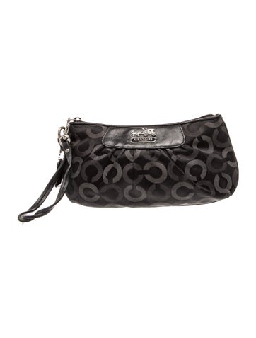 Coach Canvas Clutch