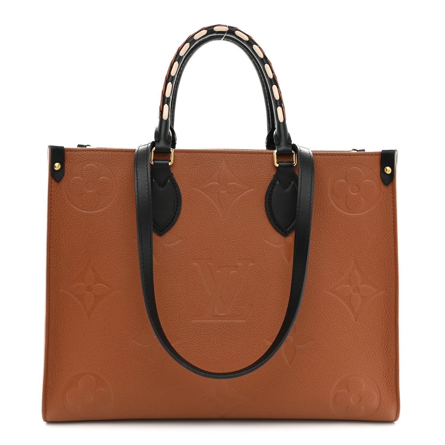 Louis Vuitton Empreinte Monogram Giant Wild At Heart Onthego MM Caramel