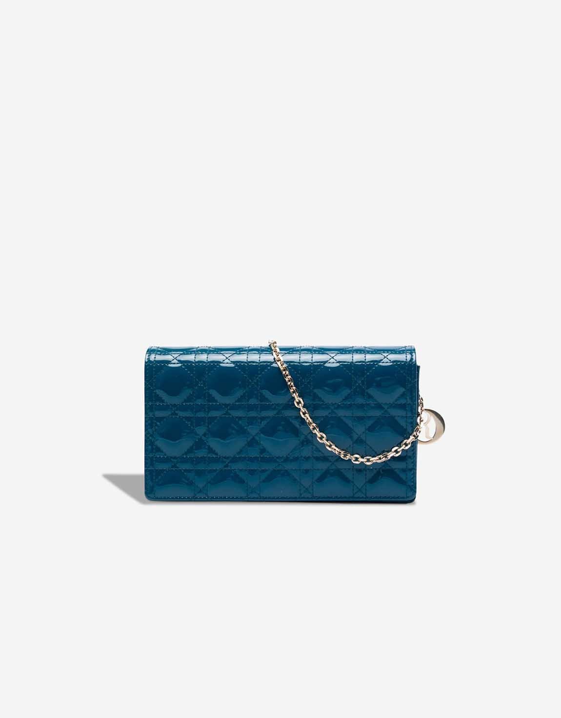 Dior 
		Lady Pouch Patent Blue    