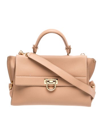 Ferragamo Gancini Top Handle Bag