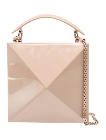 Rockstud Geometric Clutch Bag w/ Tags