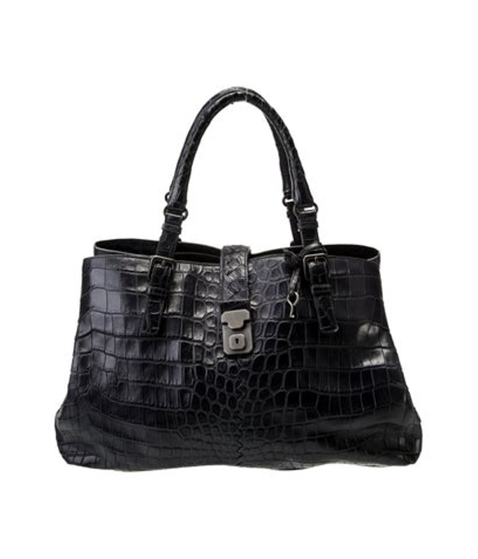 Bottega Veneta Veneta Crocodile Roma Medium