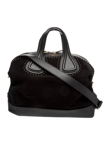 Suede Top Handle Bag