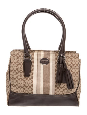 Coach Signature Top Handle Bag