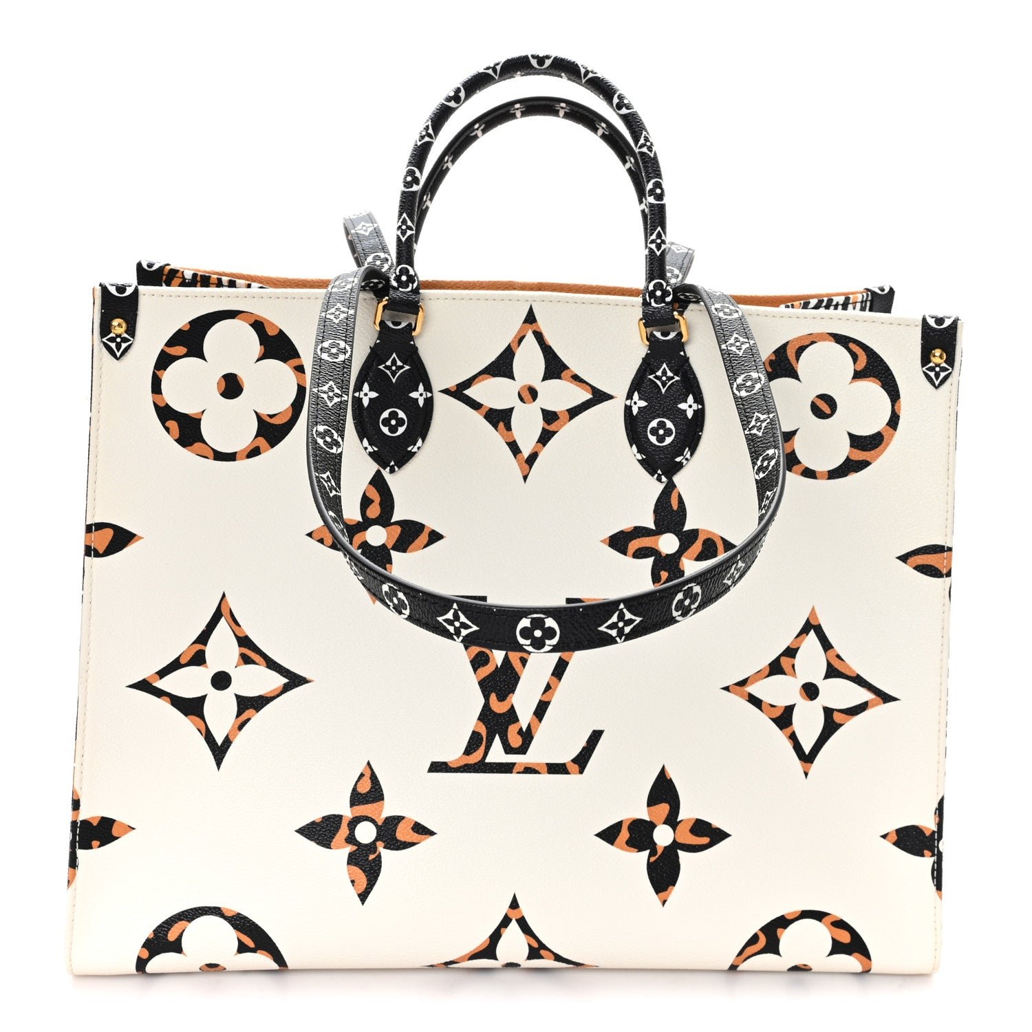 Louis Vuitton Louis Vuitton Monogram Giant Jungle Onthego GM Ivory