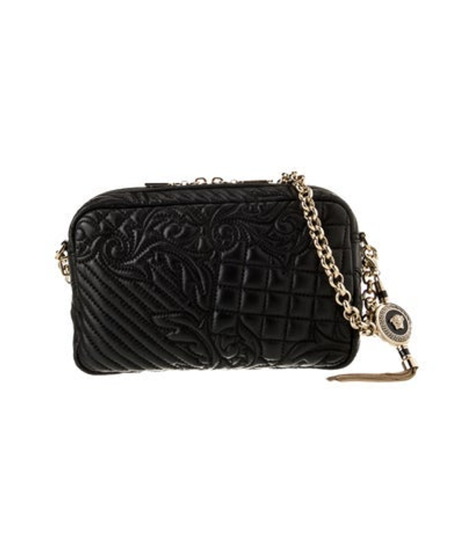 Versace Leather Shoulder Bag