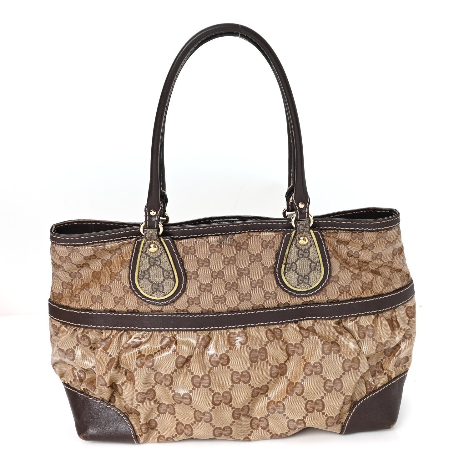 Gucci Crystal Monogram Mix Dark Brown