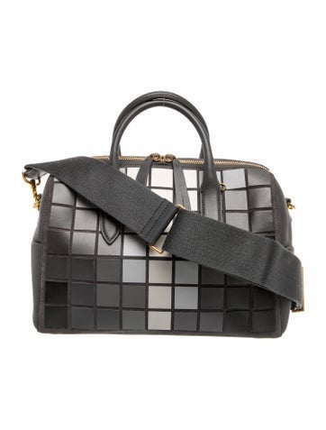 Leather Top Handle Bag