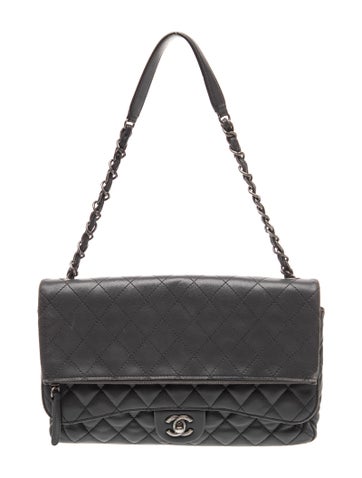 Paris-Salzburg Quilted Zip Flap Bag