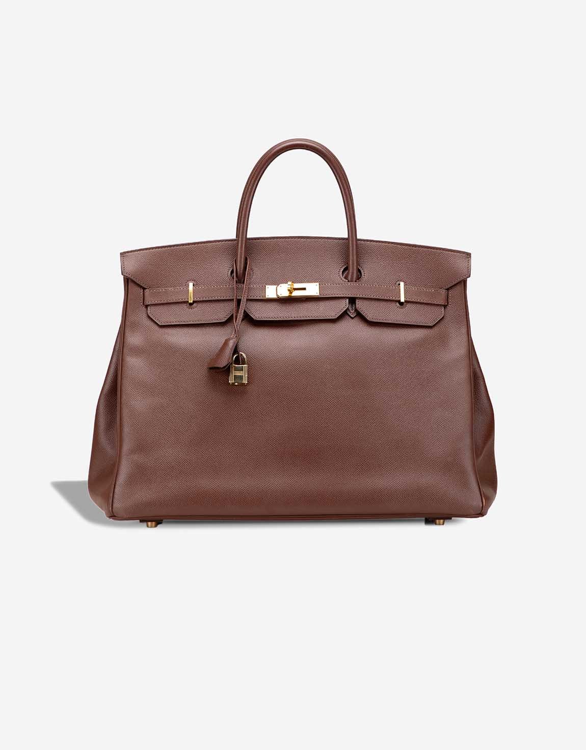 Hermes 
		Birkin 40 Courchevel Marron    