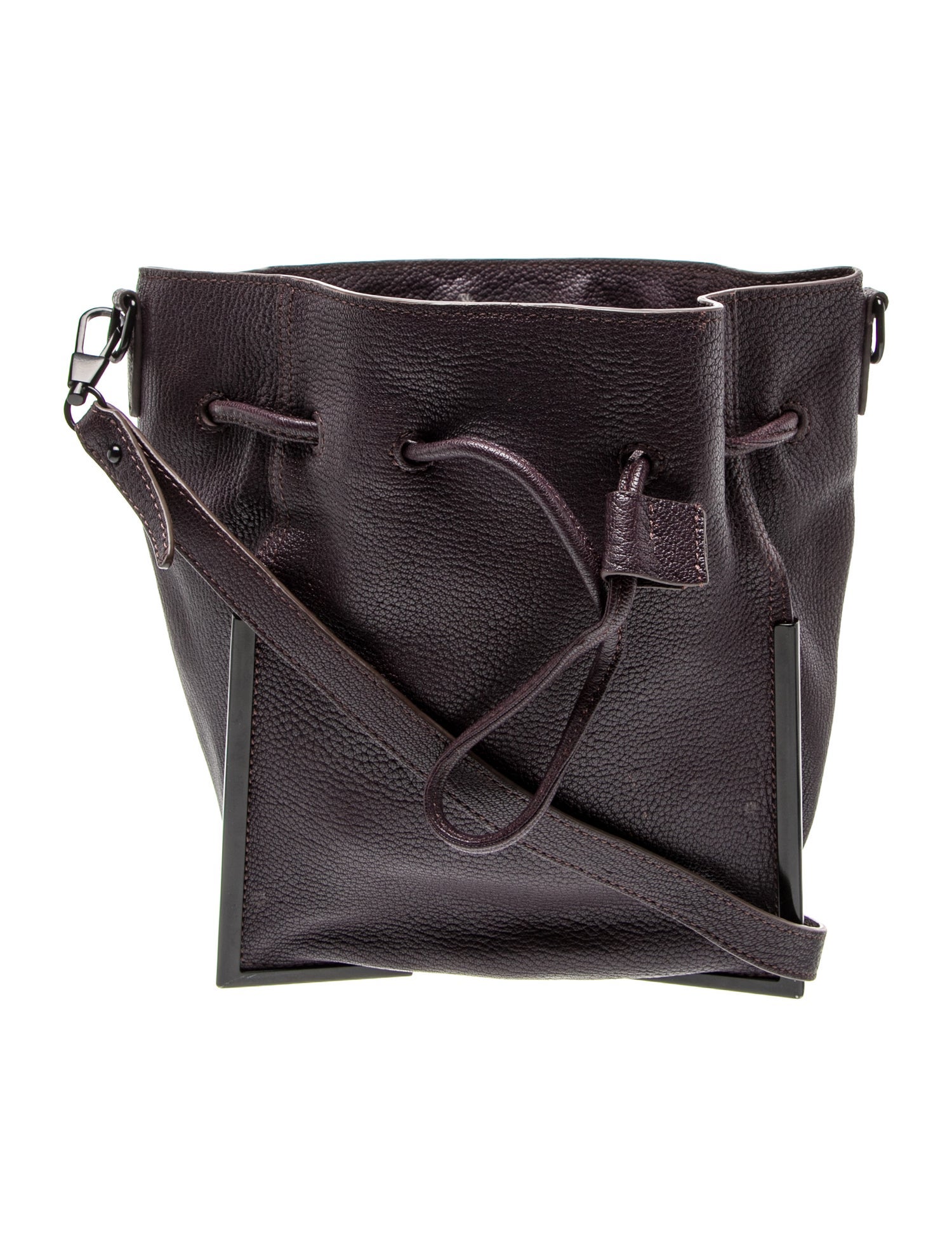 Leather Bucket Bag