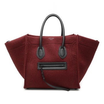 Wool Medium Felt Phantom Luggage Tote