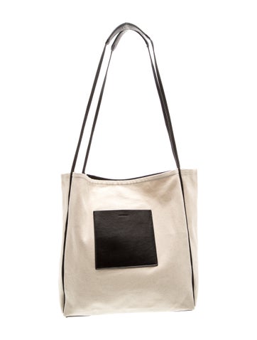 Jil Sander Canvas Shoulder Bag