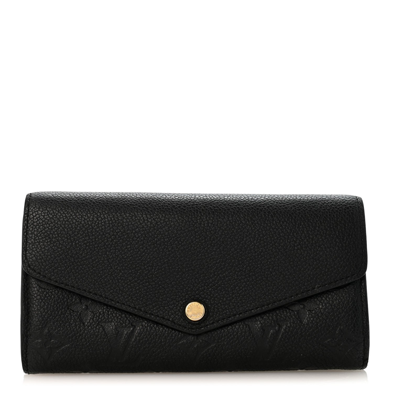 Louis Vuitton Empreinte Sarah Wallet NM Black