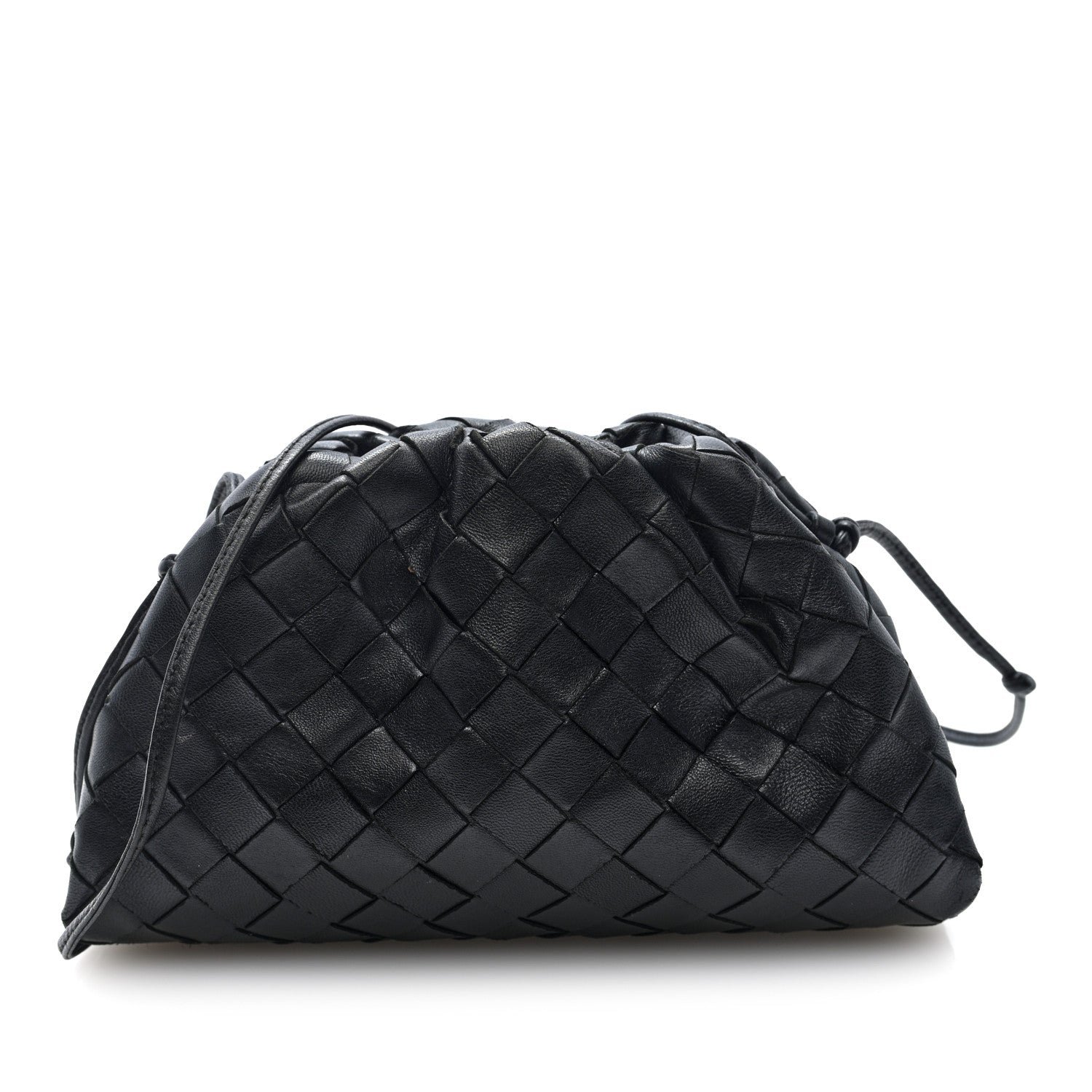 Bottega Veneta Nappa Intrecciato The Mini Pouch Black