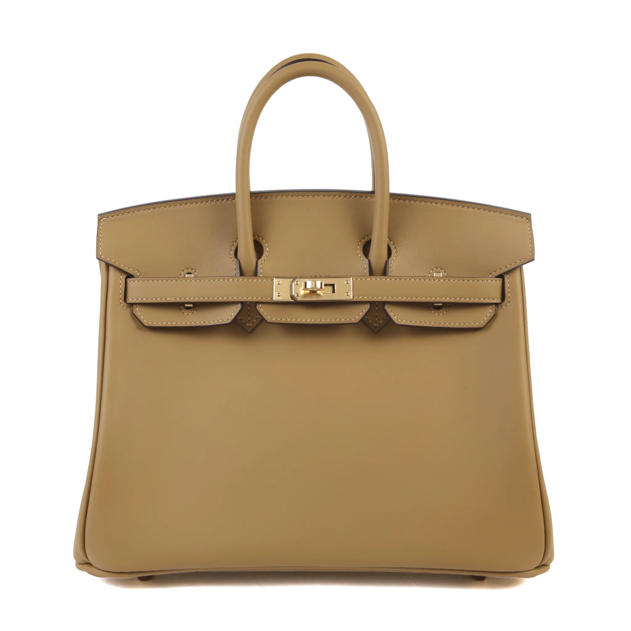 Brand New ( Rank N ) HERMÈS Birkin 25 Dune (2D) Swift Permabrass hardware G (2026)