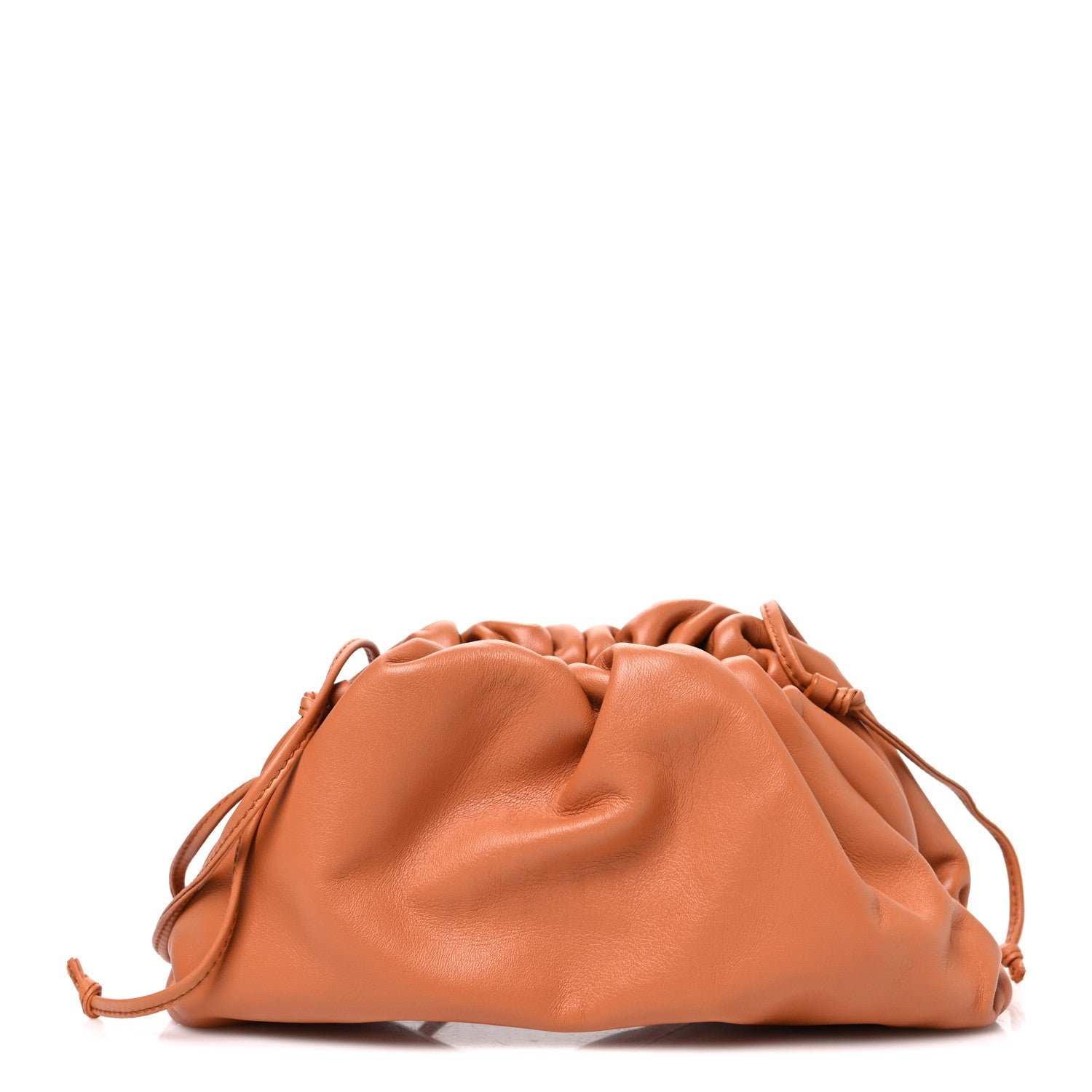 Bottega Veneta Butter Calfskin The Mini Pouch Clay Clay