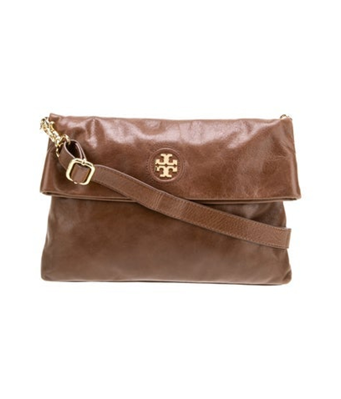Tory Burch Burch Leather Crossbody Bag