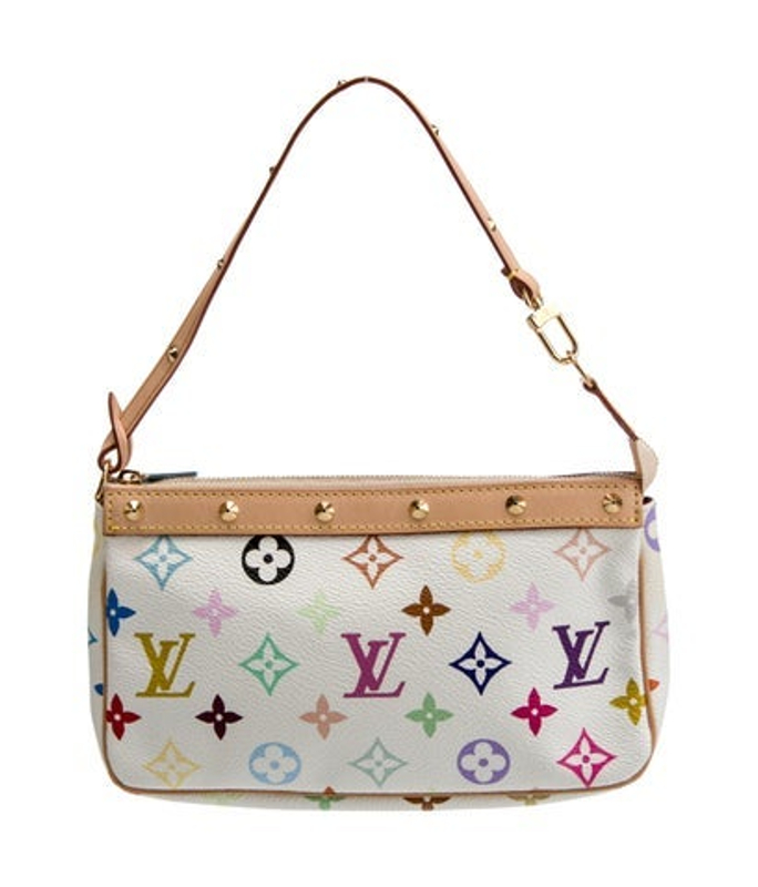 Louis Vuitton Vuitton Multicolore Monogram Pochette Accessoires