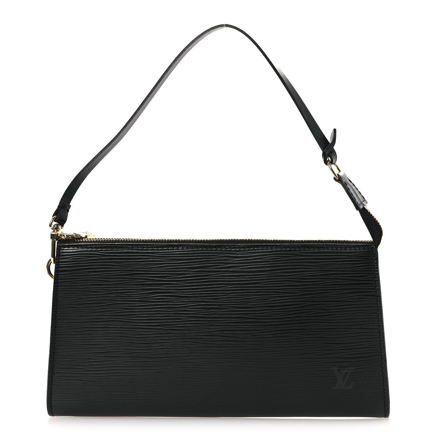 Louis Vuitton Epi Pochette Accessories 24 Black