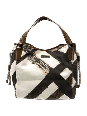 Ikat Check Hobo