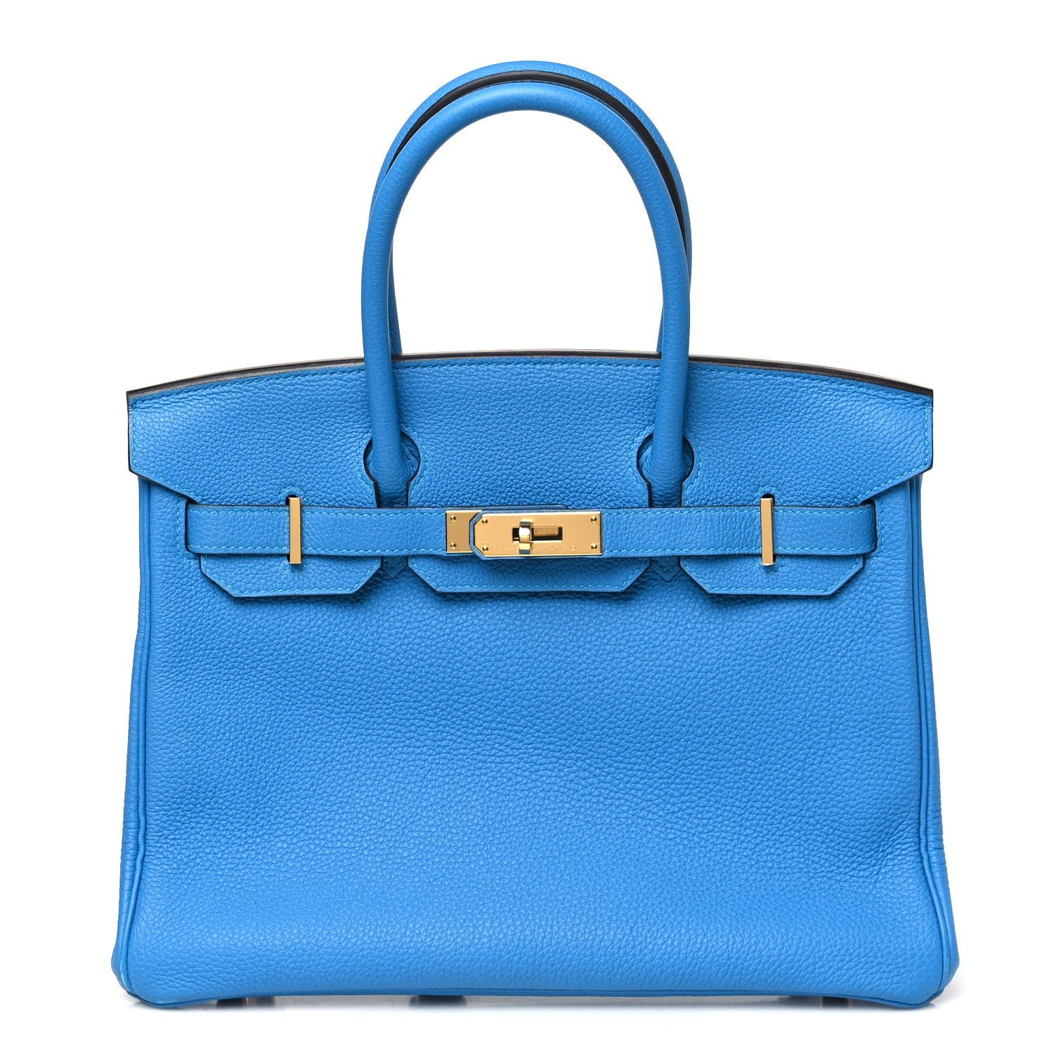 Hermes Togo Birkin 30 Bleu Zanzibar
