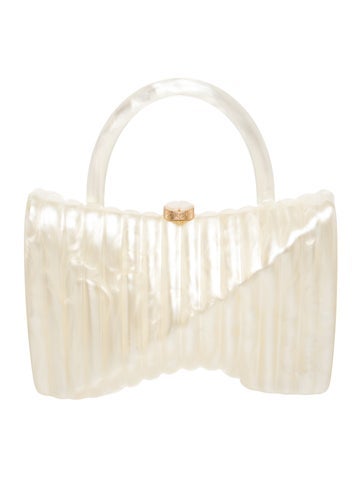 Acrylic Top Handle Bag w/ Tags