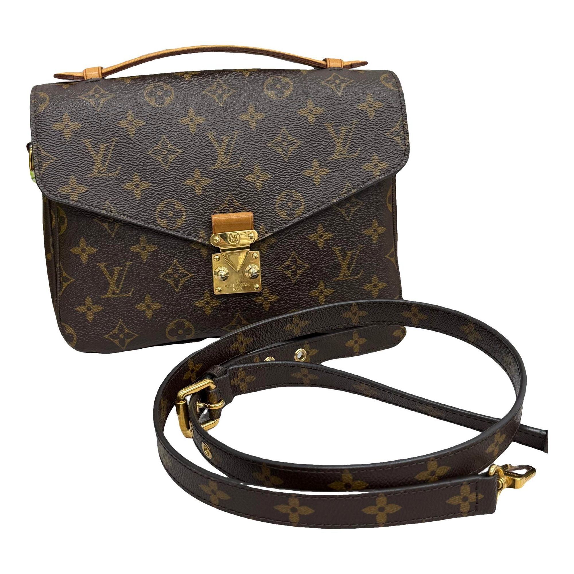 Metis leather handbag