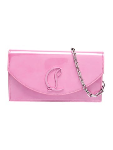 Patent Leather Loubi54 Wallet on Chain