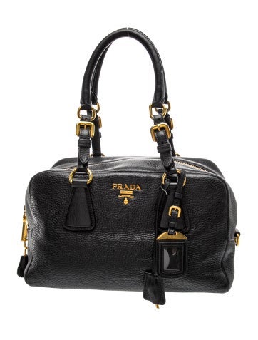 Prada Vitello Daino Leather Bauletto