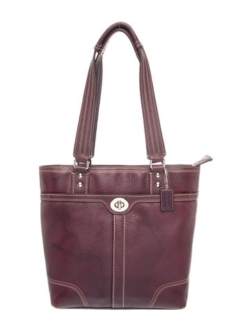 Coach Leather Shoulder Bag
