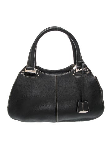 Leather Top Handle Bag