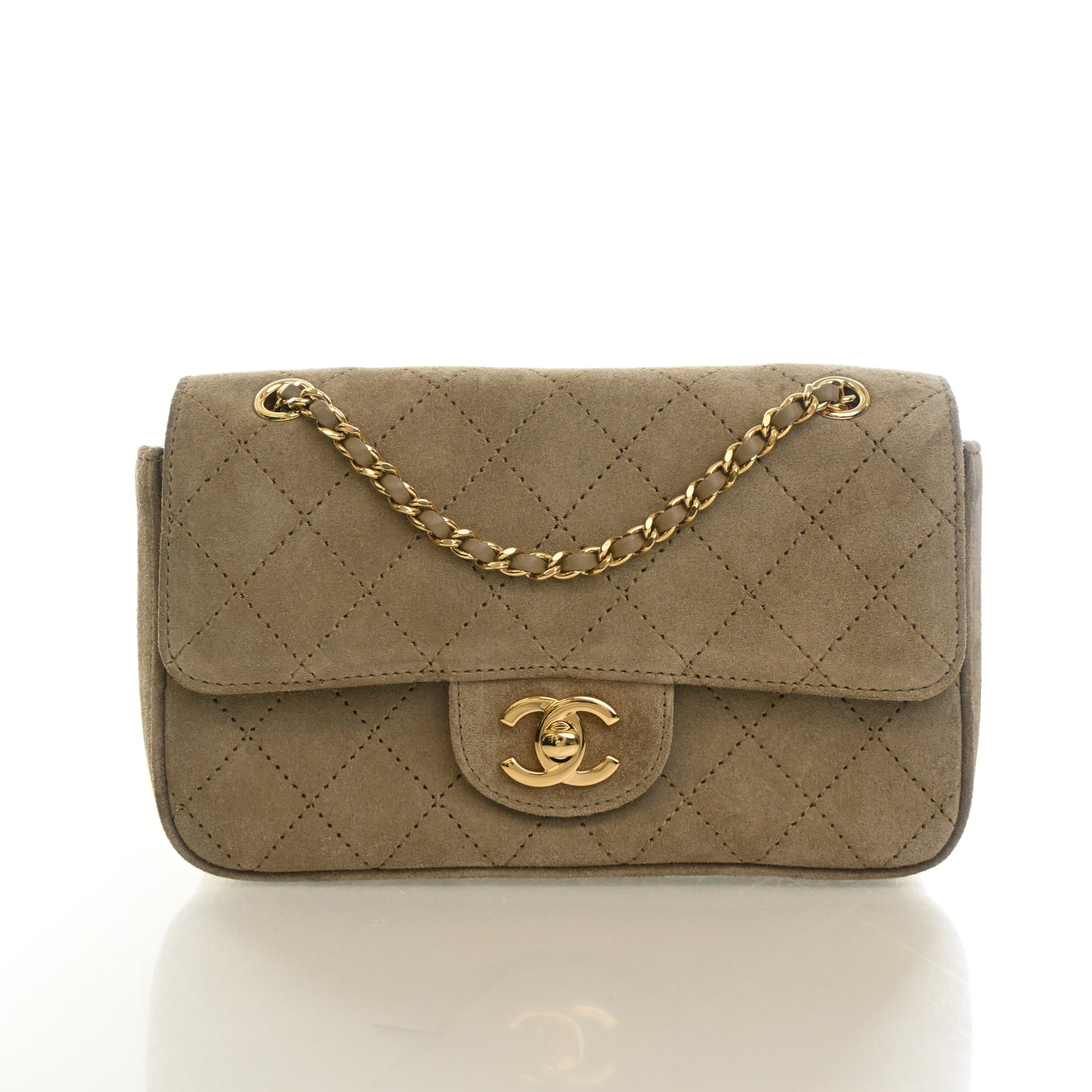Chanel Chanel Mini Suede Souplissimo Flap Bag
