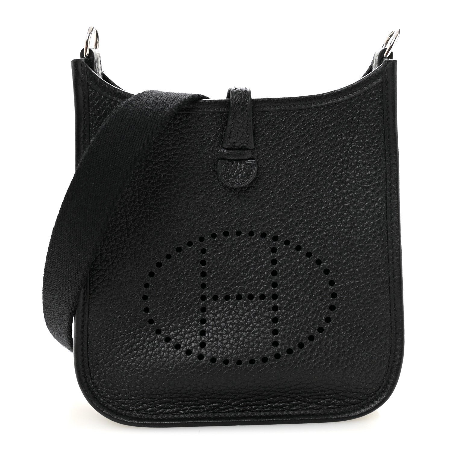Hermes Taurillon Clemence Evelyne TPM Black