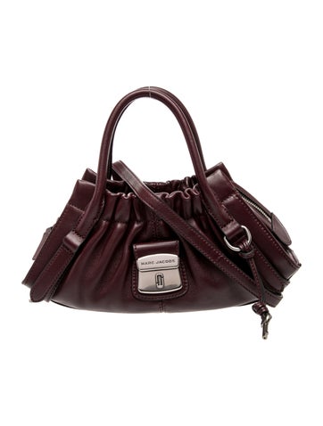Leather Top Handle Bag