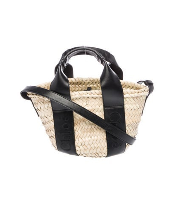 Chloe Raffia Sense Basket Tote