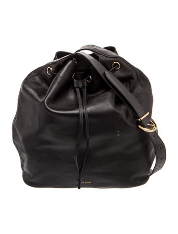 Leather Bucket Bag